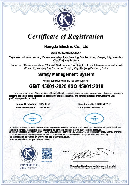 Certificates