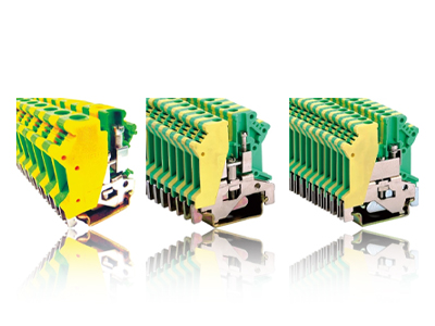Grounding & Protective Conductor Terminal Blocks (PE)