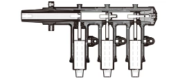 Boîte de dérivation de câble 12 kV