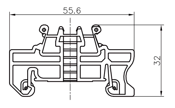 JHD5-D1(CLIPFIX 35) - End Bracket