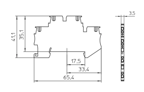 JHD1-1.5C - 双层接线端子