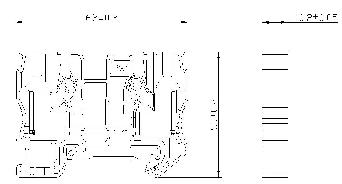 JHD1-10JD - Protective conductor terminal