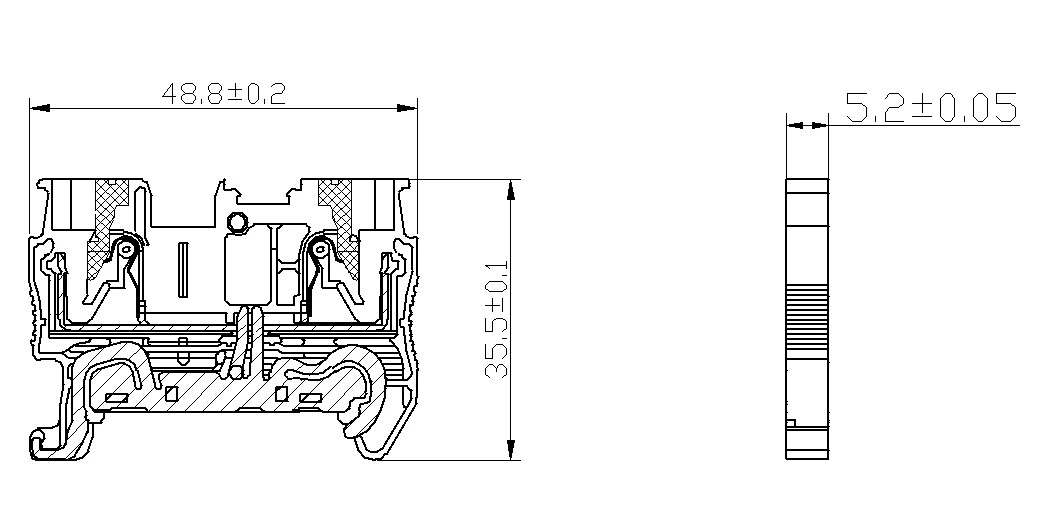 JHD1-2.5JD - Protective conductor terminal