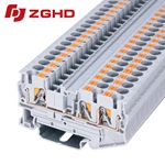 Push In Terminal Block for DIN Rail Push Fit Connections