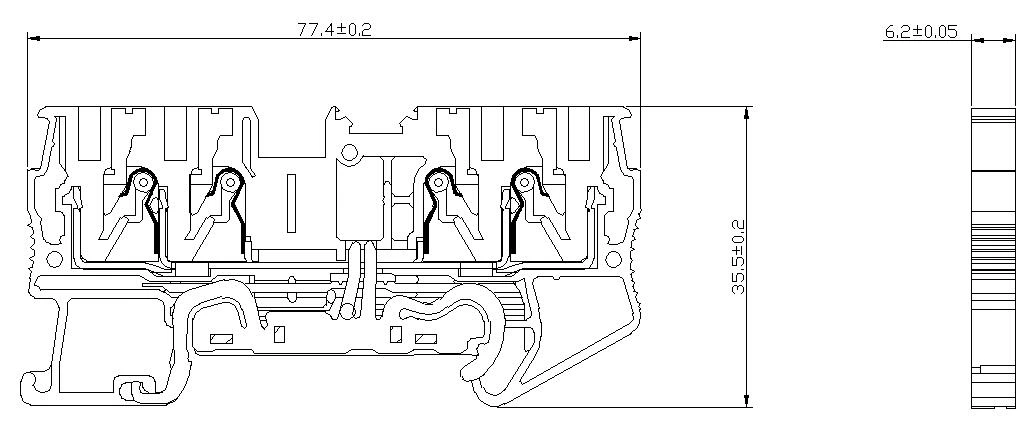 JHD1-4/2-2JD - Protective conductor terminal