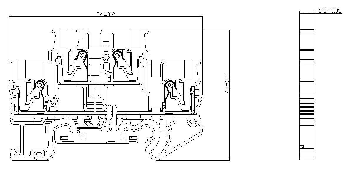 JHD1-4CJD - Protective conductor terminal