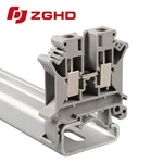 DIN Rail Screw Terminal Block Thermocouple Clamp Type