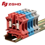 DIN Rail Screw Terminal Block Thermocouple Clamp Type