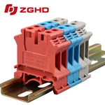 DIN Rail Screw Terminal Block Thermocouple Clamp Type